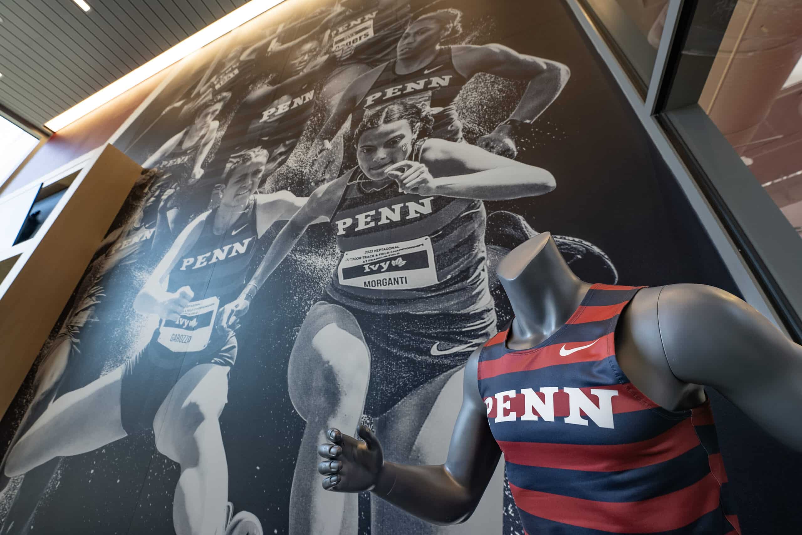 Wall Graphic and Jersey Display