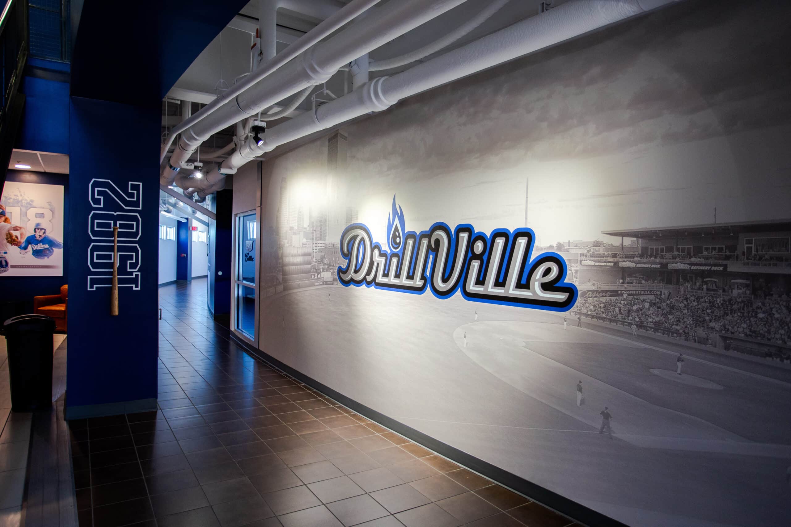 Drillville Wall Graphic