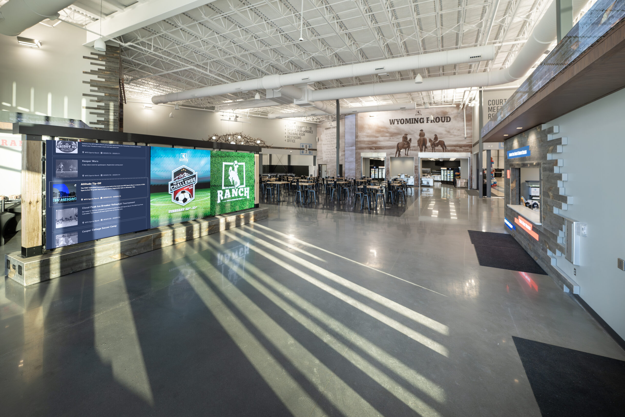 Wyo Sports Ranch Lobby