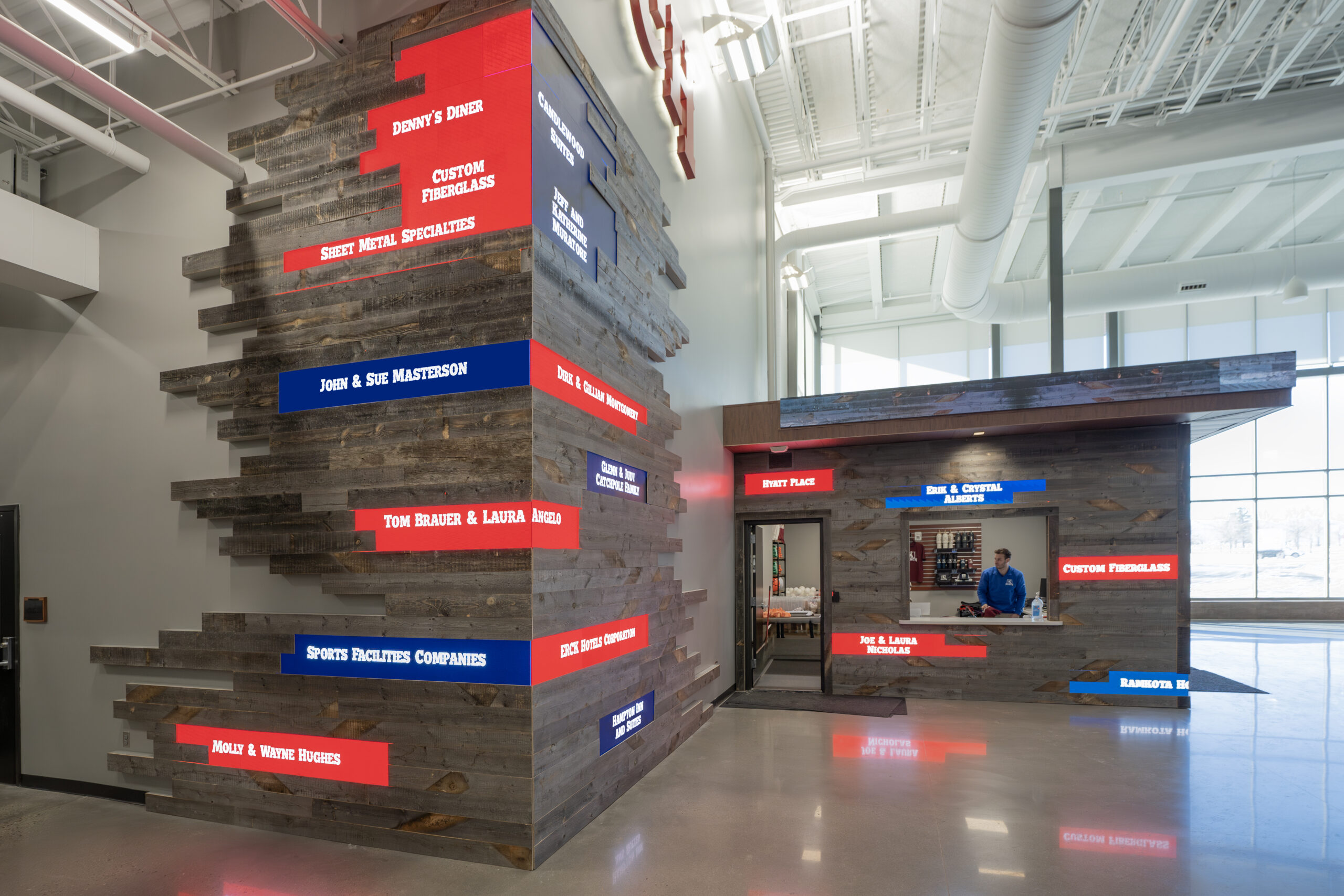 Donor Rec Wall