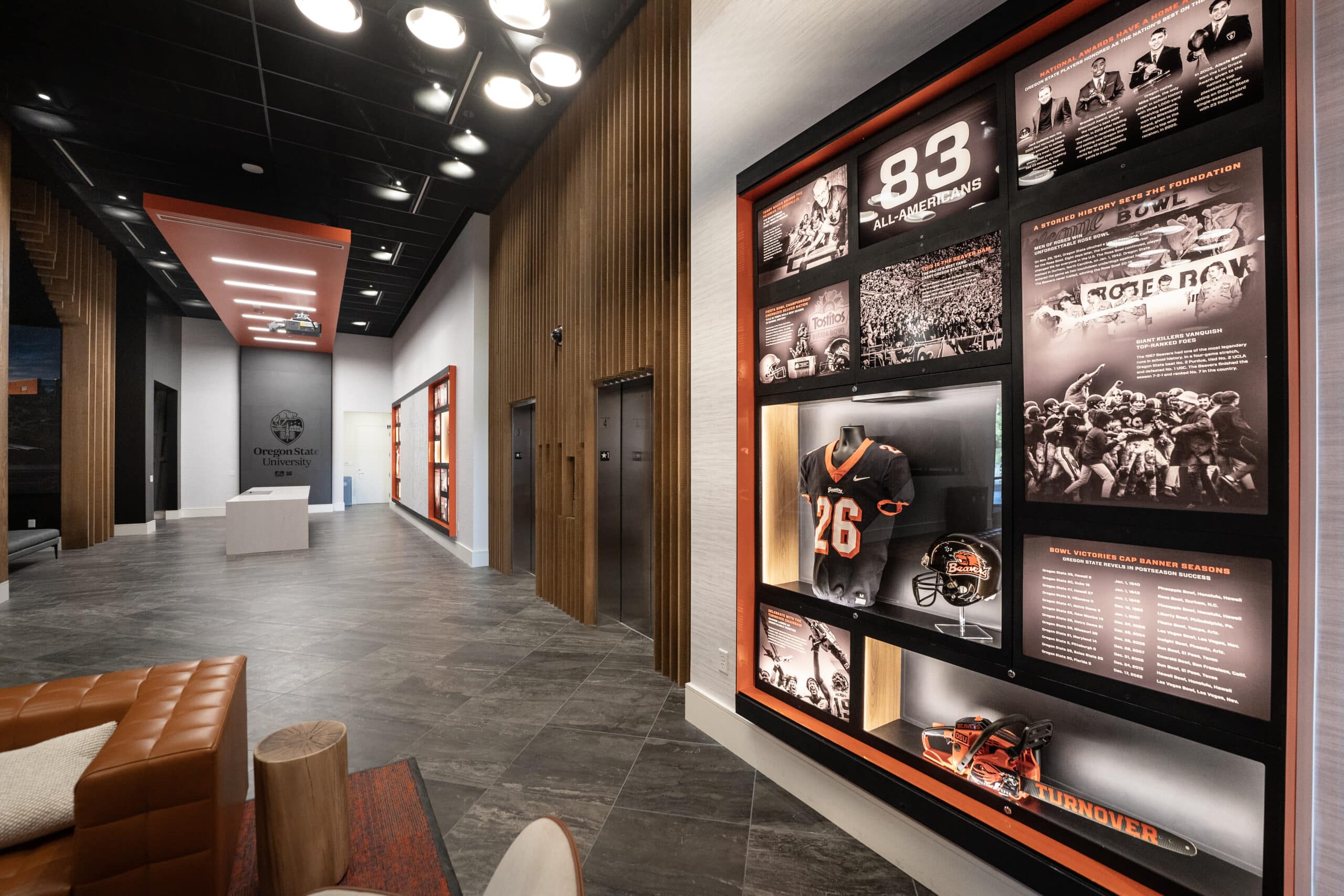 Oregon State University Welcome Center inside Reser Stadium