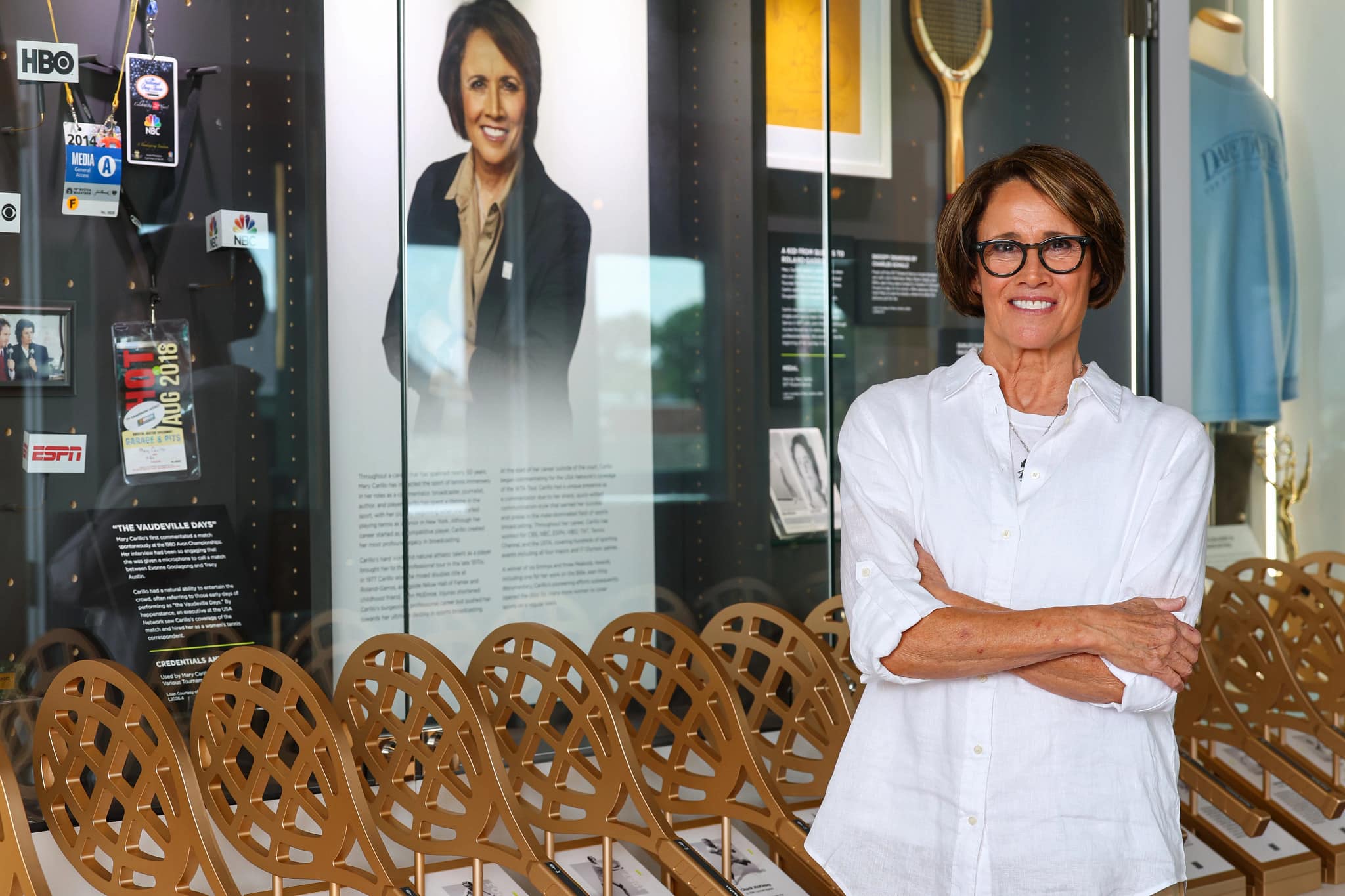 Hall of Famer Mary Carillo